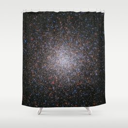 COSMOS. Largest Star cluster, Messier 2. Constellation of Aquarius, The Water Bearer. Shower Curtain