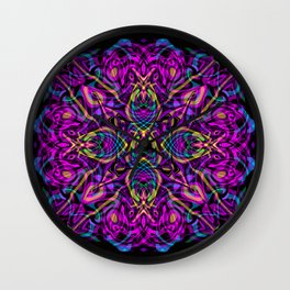 colorfull abstraction  Wall Clock