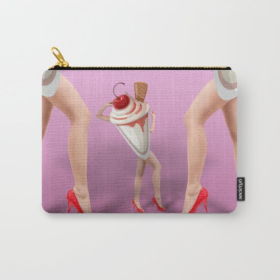 ice cream woman Carry-All Pouch