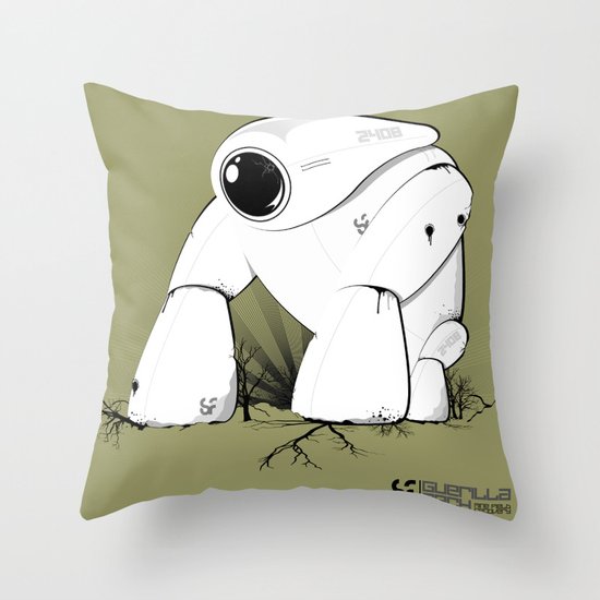 Superheroes SF Throw Pillow