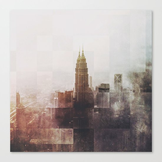 Fractions A43 Canvas Print