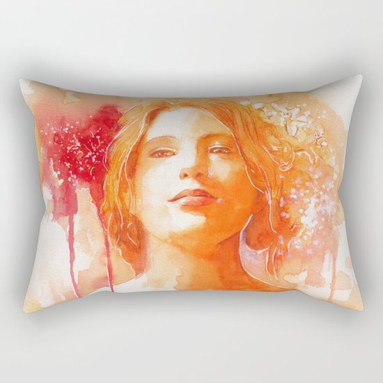 Make me feel Rectangular Pillow