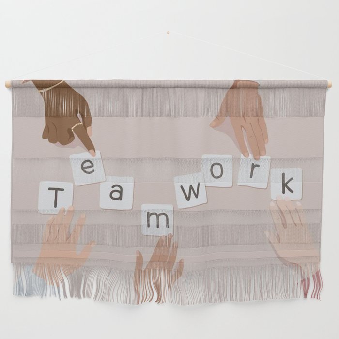 Teamwork Wall Hanging