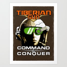 Tiberian Sun Commander Art Print