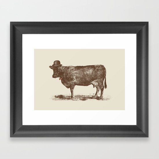 Cow Cow Nut #1 Framed Art Print