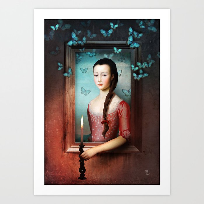 Discover the motif A LIGHT IN THE DARK by Christian Schloe as a print at TOPPOSTER