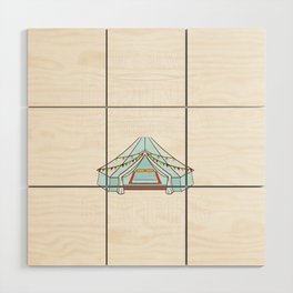 Glamping Tent Camping RV Glamper Ideas Wood Wall Art
