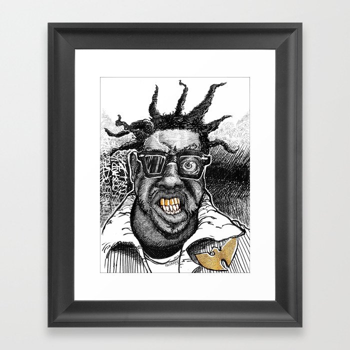 Wu Tang Is For The Children Framed Art Print By Clwnbb Society6