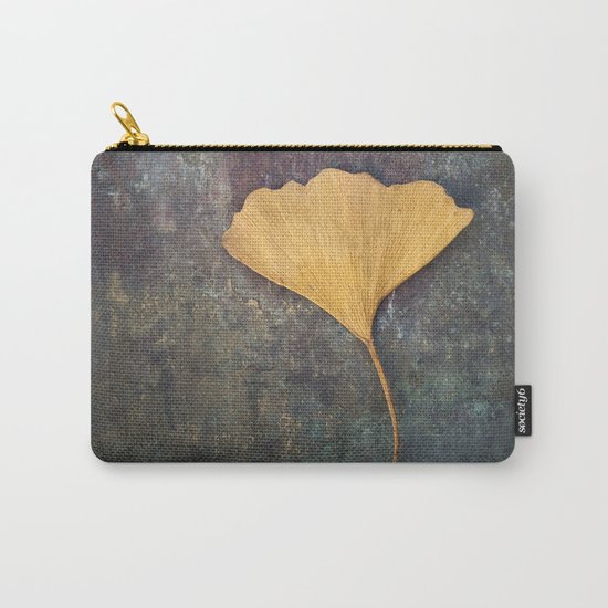 Ginkgo Leaf Carry-All Pouch