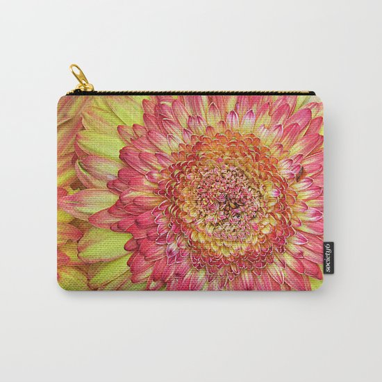 Flower yallow pink Carry-All Pouch