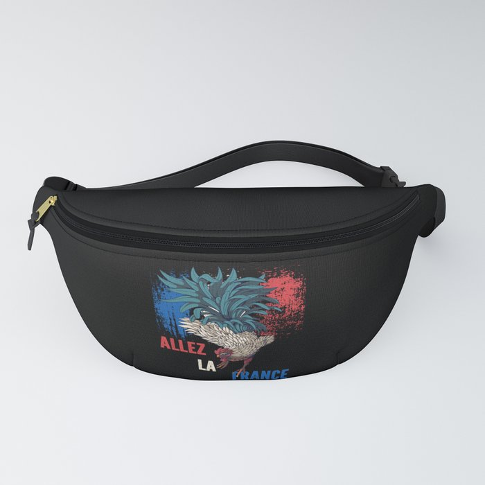 France Coq French Flag Fanny Pack