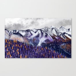 Kootenays Landscape Canvas Print