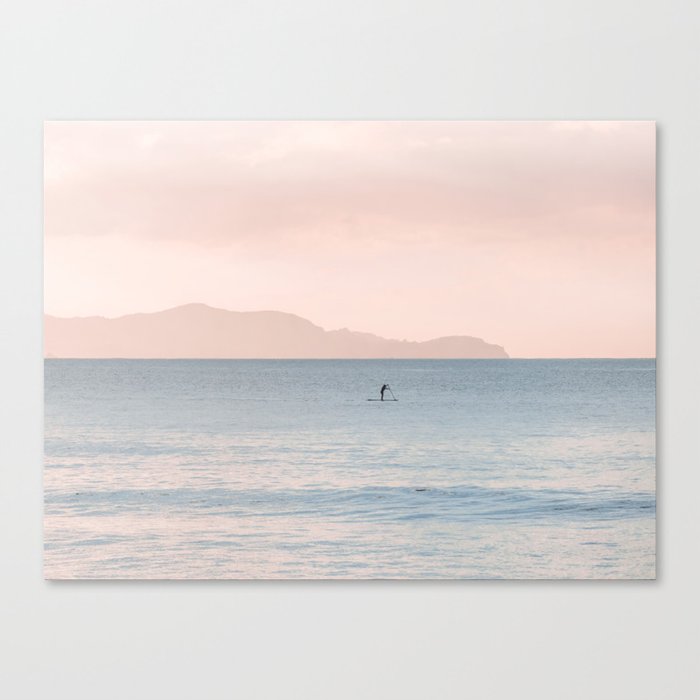 PERSON PADDLE BOARDING Canvas Print