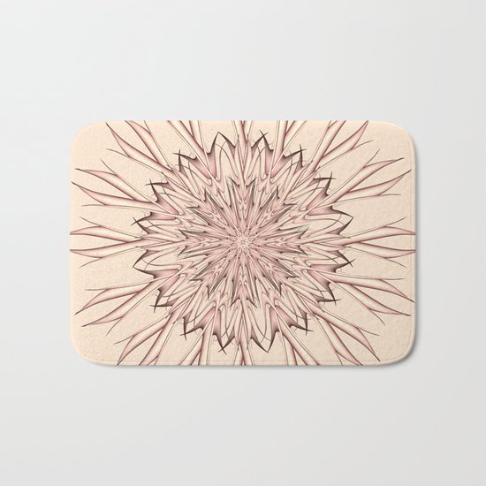 Mandala pastel Bath Mat