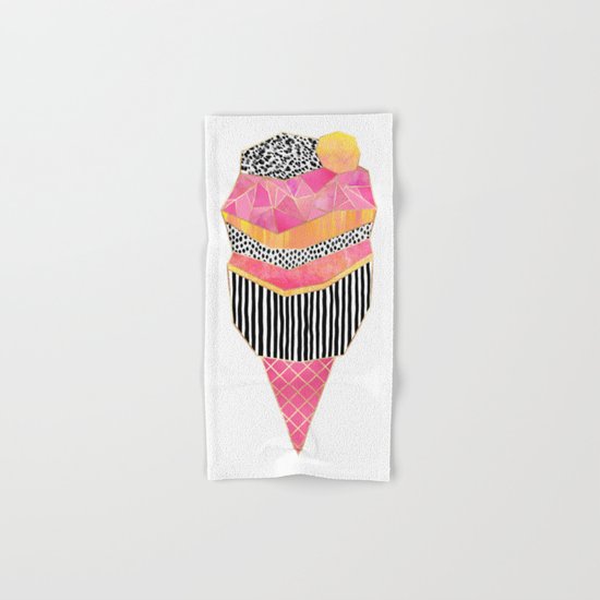 Ice Cream 3 Hand & Bath Towel