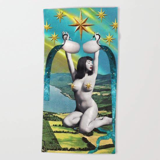 Divination Tarot: Star Beach Towel