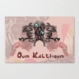 OUM KALTHOUM: VOICE OF EGYPT Canvas Print