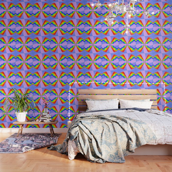 Rainbow Phoenix Abstract Wallpaper By Metaphysicalcommonsense Society6 Joker, black, dc comics, batman, joaquin phoenix, movie characters. society6