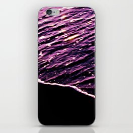 Purple Wave iPhone Skin