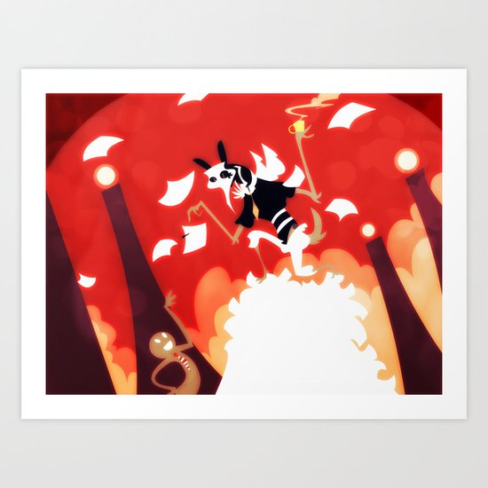 The God Of Accounting Art Print
