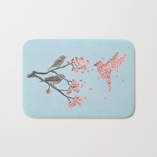 Blossom Bird Bath Mat