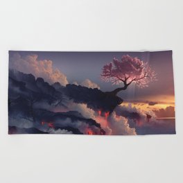 Scorched Earth Beach Towel