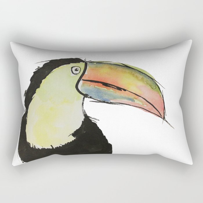 Toucan Rectangular Pillow