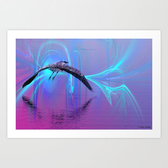 Into The Lagoon Art Print
