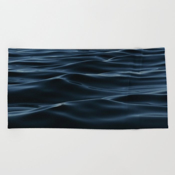 Deep Blue Sea I Beach Towel
