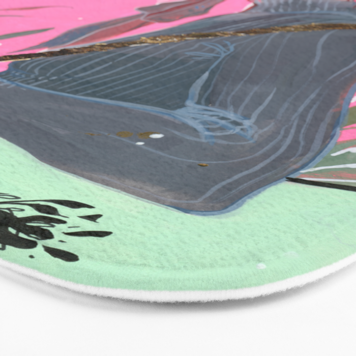 Beau Monde Bath Mat By Jelopi Society6