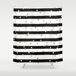 Beautiful Girl Boss Seamless Design Patterns Shower Curtain