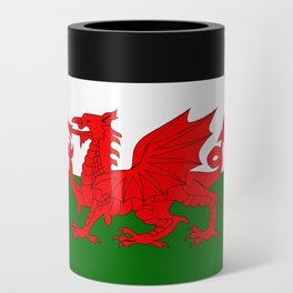 Welsh Dragon Flag Can Cooler