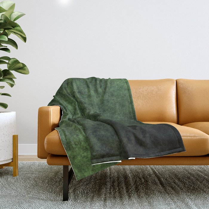 Grass green throw 2025 blanket