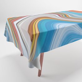 Colorful illusion Tablecloth