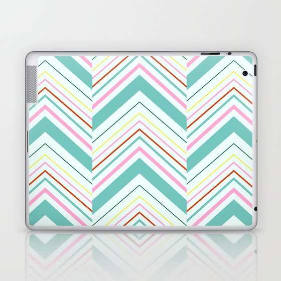 Zigzag Pattern 2 Laptop & iPad Skin