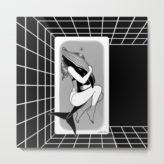 Dying to Live Metal Print
