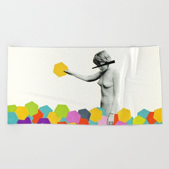 Strange Phenomenon Beach Towel