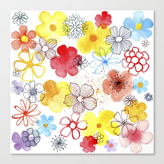 Summergarden Canvas Print