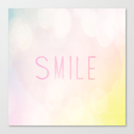 Smile a lot Canvas Print