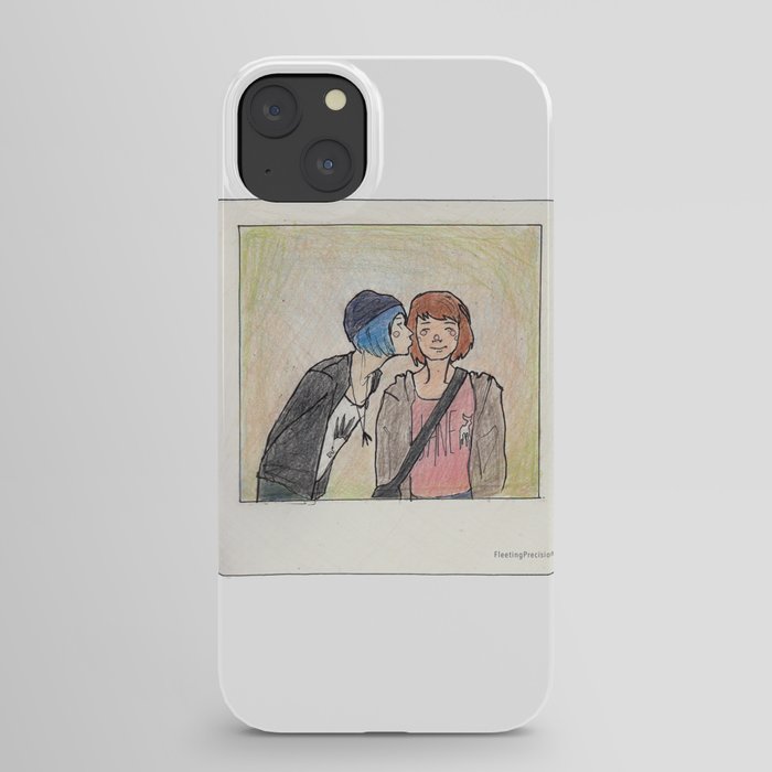 Max and Chloe polaroid iPhone Case by FleetingPrecision | Society6