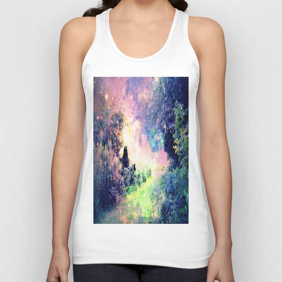 Pastel Fantasy path Unisex Tank Top
