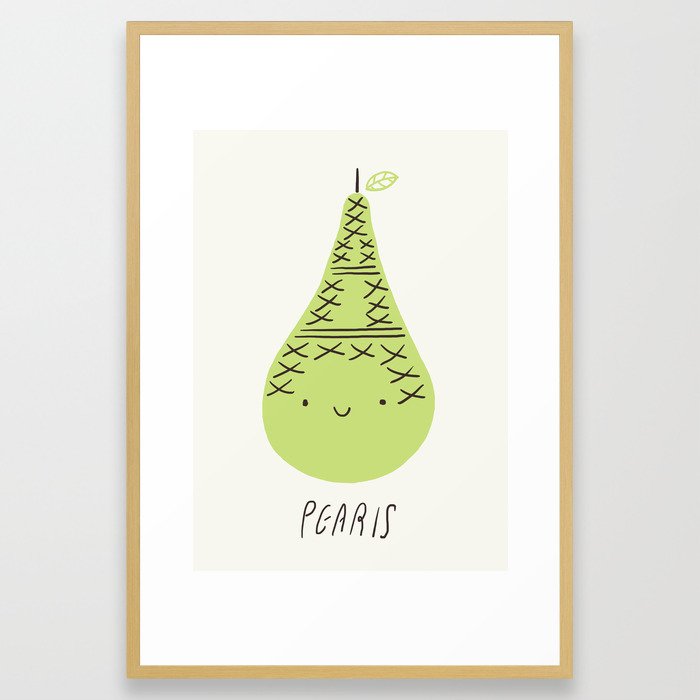 Pearis Framed Art Print