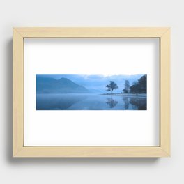 Icy lake Recessed Framed Print