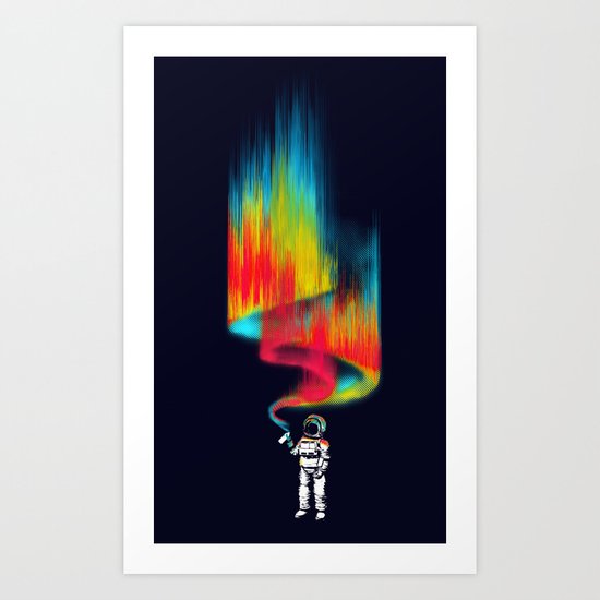 Space vandal Art Print