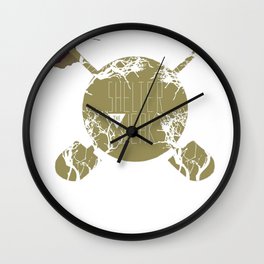 Shelter The Weak Wall Clock | Music, Graphic Design 