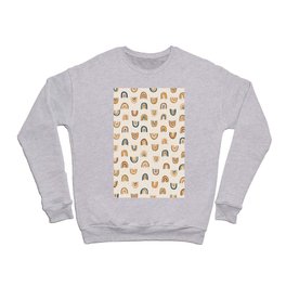 Little Rainbows Pattern Crewneck Sweatshirt