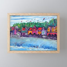 Boathouse Row Framed Mini Art Print