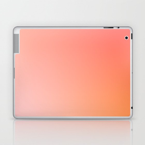 22 Pink Gradient Background Colour Palette 220721 Aura Ombre Valourine Digital Minimalist Art Laptop & iPad Skin