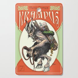 "Here Comes Krampus" Cutting Board