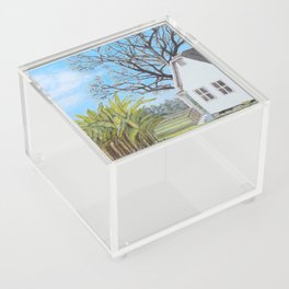 Early Settlement Home Acrylic Box